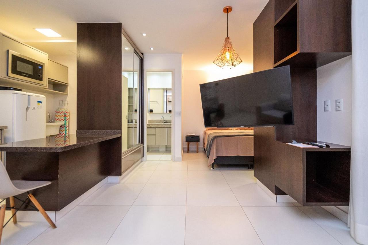 Flat No Ed Walk Bueno - Setor Bueno - Ao Lado Do Goiania Shopping - Wb2405- Andar Alto Appartamento Esterno foto