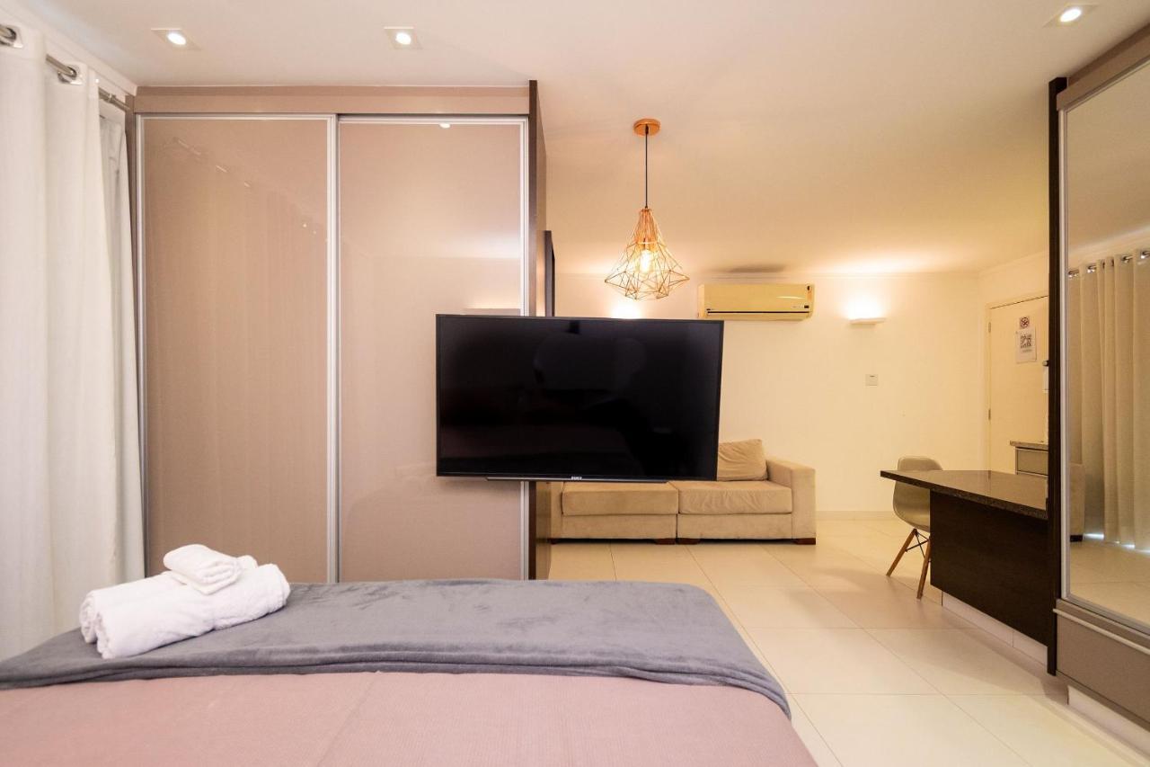 Flat No Ed Walk Bueno - Setor Bueno - Ao Lado Do Goiania Shopping - Wb2405- Andar Alto Appartamento Esterno foto